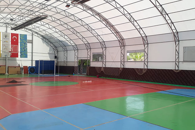Basketbol Saha Çadırı 1